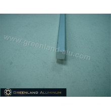 Aluminium Profile Tilt Rod for Vertical Blind Anodised Silver Square Style